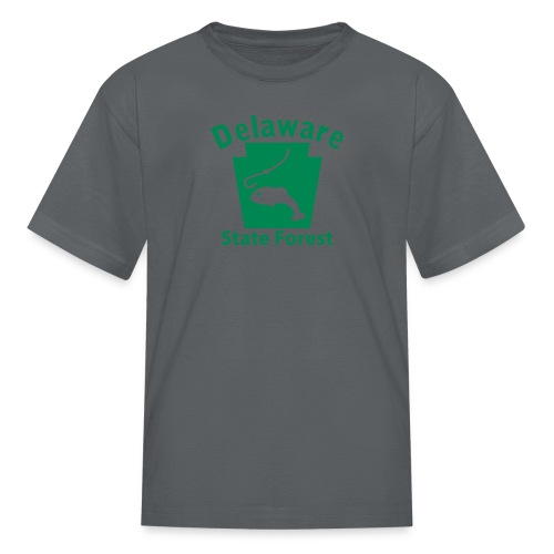Delaware State Forest Fishing Keystone PA - Kids' T-Shirt