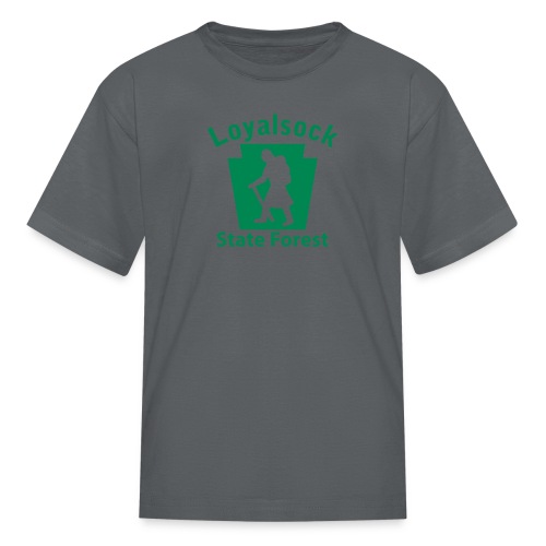 Loyalsock State Forest Keystone Hiker female - Kids' T-Shirt