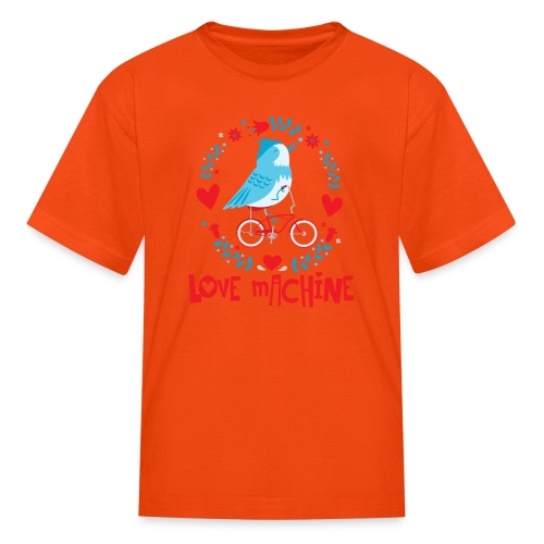 Cute Love Machine Bird - Kids' T-Shirt