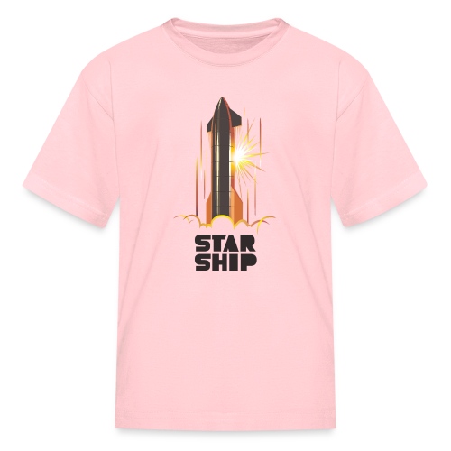 Star Ship Mars - Light - Kids' T-Shirt
