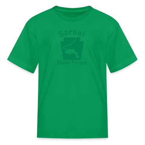 Sproul State Forest Fishing Keystone PA - Kids' T-Shirt