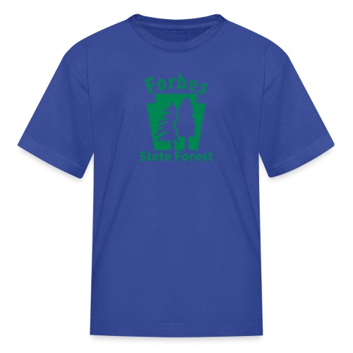 Forbes State Forest Keystone (w/trees) - Kids' T-Shirt