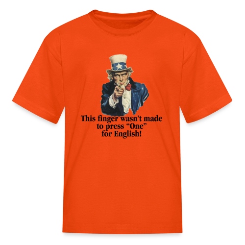 Uncle Sam - Finger - Kids' T-Shirt