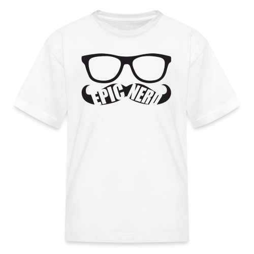 Epic Nerd Basic Logo - Kids' T-Shirt