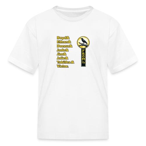 Fromily + Storywalker (front and back) - Kid's T-Shirt