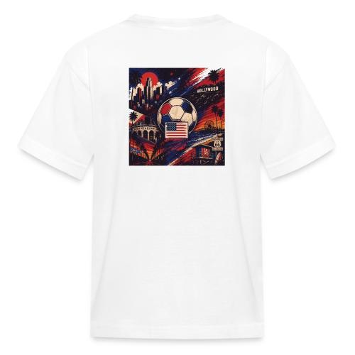 USA Mundial Tee (blanco) — Doble Estampado - Kid's T-Shirt
