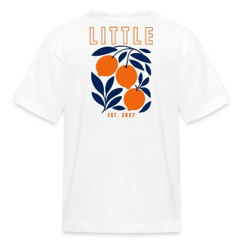 Little 2027 - Kid's T-Shirt - white - Back