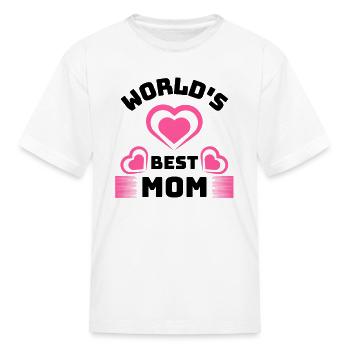 Mother's Day, Mother's Day, Mother's Day, Mother's - Kid's T-Shirt - white - Front