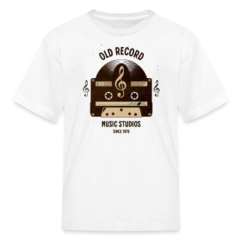 MUSIC - Kid's T-Shirt - white - Front