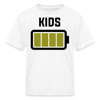 Kids Power - Kid's T-Shirt - white - Front