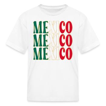 Mexico - México - Kid's T-Shirt - white - Front