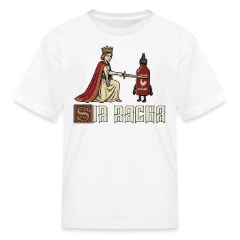 Sir Racha Duel - Kid's T-Shirt - white - Front