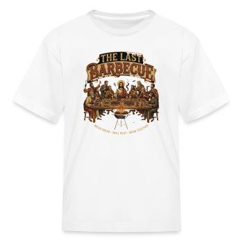 The Last Barbecue: Jesus Feast - Kid's T-Shirt - white - Front