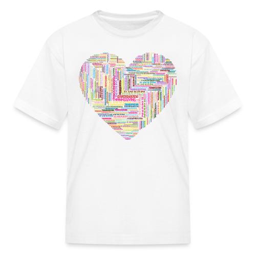 A Thanksgiving Heart - Kid's T-Shirt