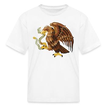 eagle - Kid's T-Shirt - white - Front