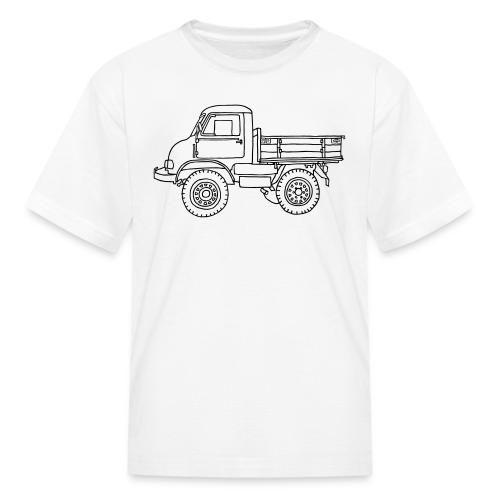 Off-road truck, transporter - Kid's T-Shirt