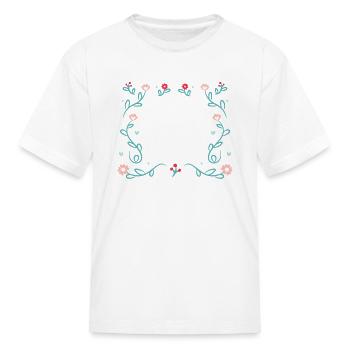 Shaping young minds - Kid's T-Shirt - white - Front