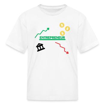 Entrepreneur - Kid's T-Shirt - white - Front