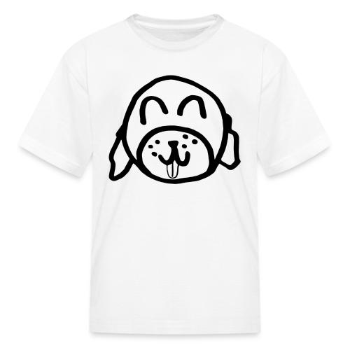 Alina Can Walk Your Dog (black outline) - Kid's T-Shirt