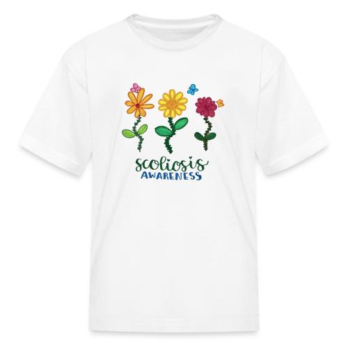 Scoliosis Awareness Designed By Sofia - Kid's T-Shirt