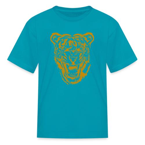Roar into Adventure: Discover Tiger Souvenirs - Kid's T-Shirt