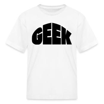 GEEK - Kid's T-Shirt - white - Front