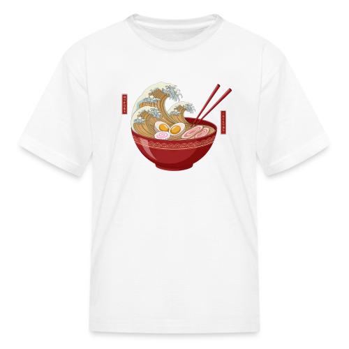 The Great Wave of Ramen - Kid's T-Shirt