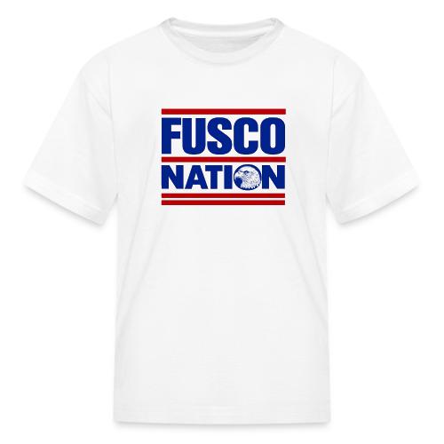 Fusco Nation with Eagle (250th Show Commemorative) - Kid's T-Shirt