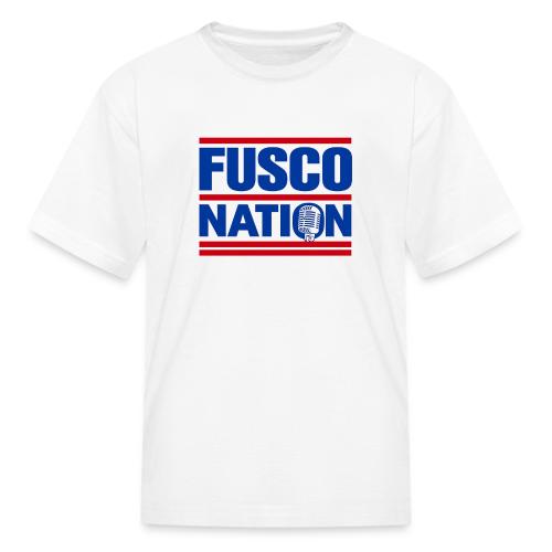 Fusco Nation with Mic (250th Show Commemorative) - Kid's T-Shirt