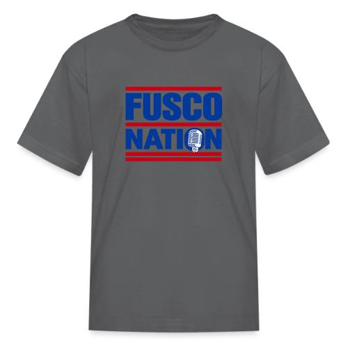 Fusco Nation with Mic (250th Show Commemorative) - Kid's T-Shirt