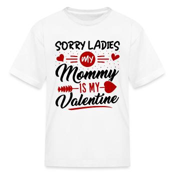 Chemise de la Saint-Valentin pour les adolescents - T-shirt Enfant - blanc - Devant