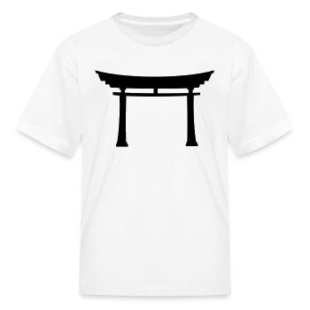 Japanese torii gate 2 - Kid's T-Shirt - white - Front