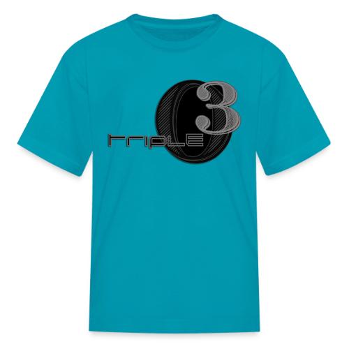 Triple 03 Logo - Kid's T-Shirt