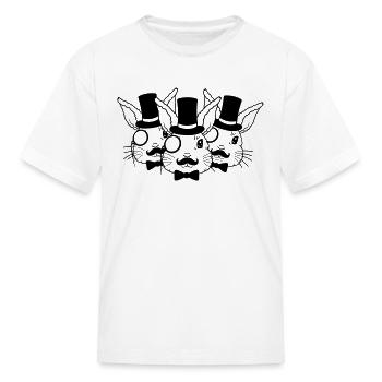 Friends Team Sir Rabbit - Kid's T-Shirt - white - Front
