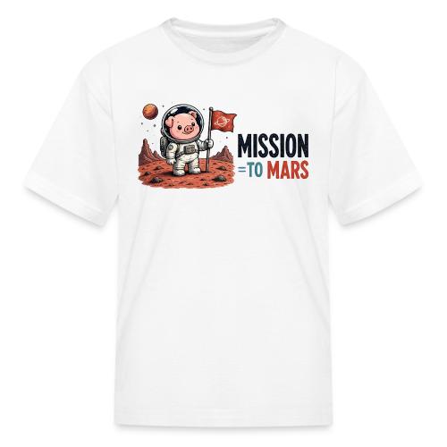 Mission To Mars Space Pig - Kid's T-Shirt