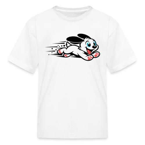 Speedy Pup Sprint on the Run - Kid's T-Shirt