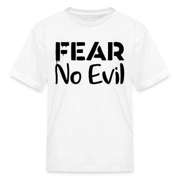 Fear No Evil - Kid's T-Shirt - white - Front