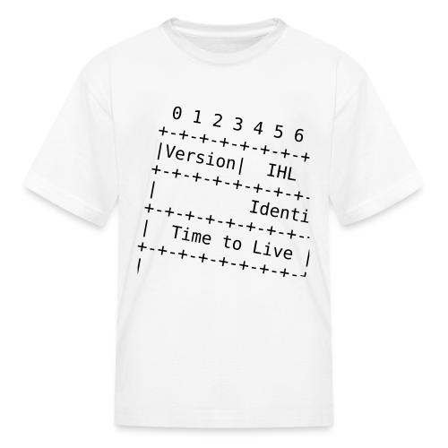 IPv4 Header - Kid's T-Shirt