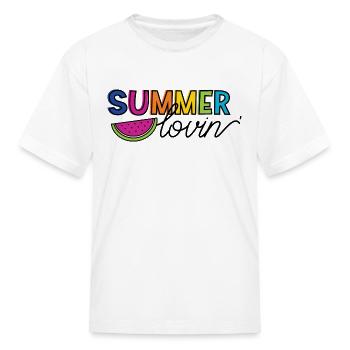 Summer Lovin' - Kid's T-Shirt - white - Front