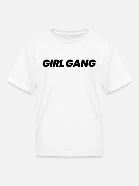 Girl Gang - Kid's T-Shirt - white