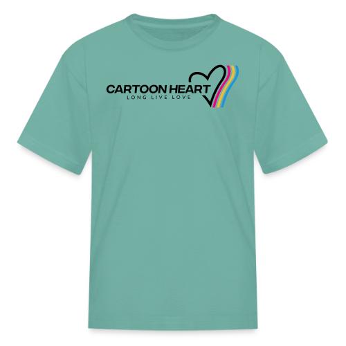 Cartoon Heart Logo Range - Kid's T-Shirt