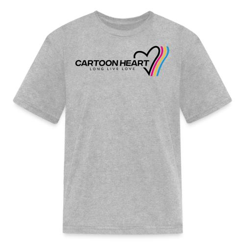 Cartoon Heart Logo Range - Kid's T-Shirt
