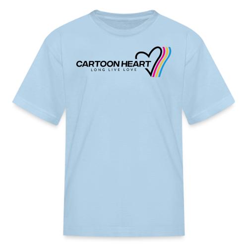 Cartoon Heart Logo Range - Kid's T-Shirt