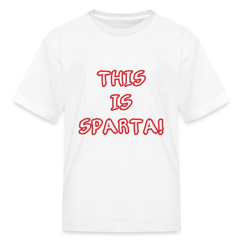 This is Sparta red - Kid's T-Shirt