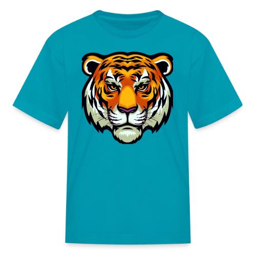 Tiger Fashion Feline Animal, Tiger Willing Success - Kid's T-Shirt