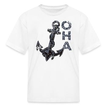 Oha Anchor North German Panic Attack - Kid's T-Shirt - white - Front