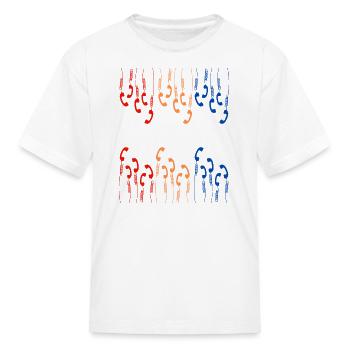 old phone - Kid's T-Shirt - white - Front