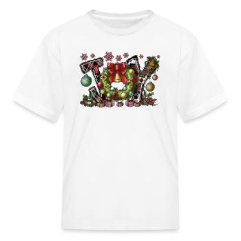 Joy - Kid's T-Shirt - white - Front