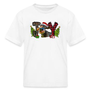 Joy Cow - Kid's T-Shirt - white - Front