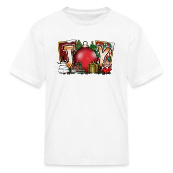 Joy - Kid's T-Shirt - white - Front